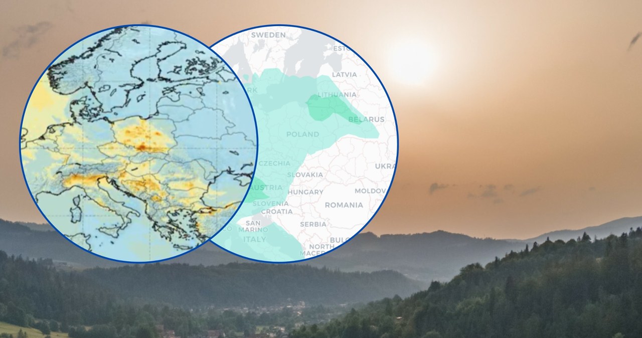 Leci z Afryki do Polski i może zmienić kolor nieba. Będzie kolejny problem