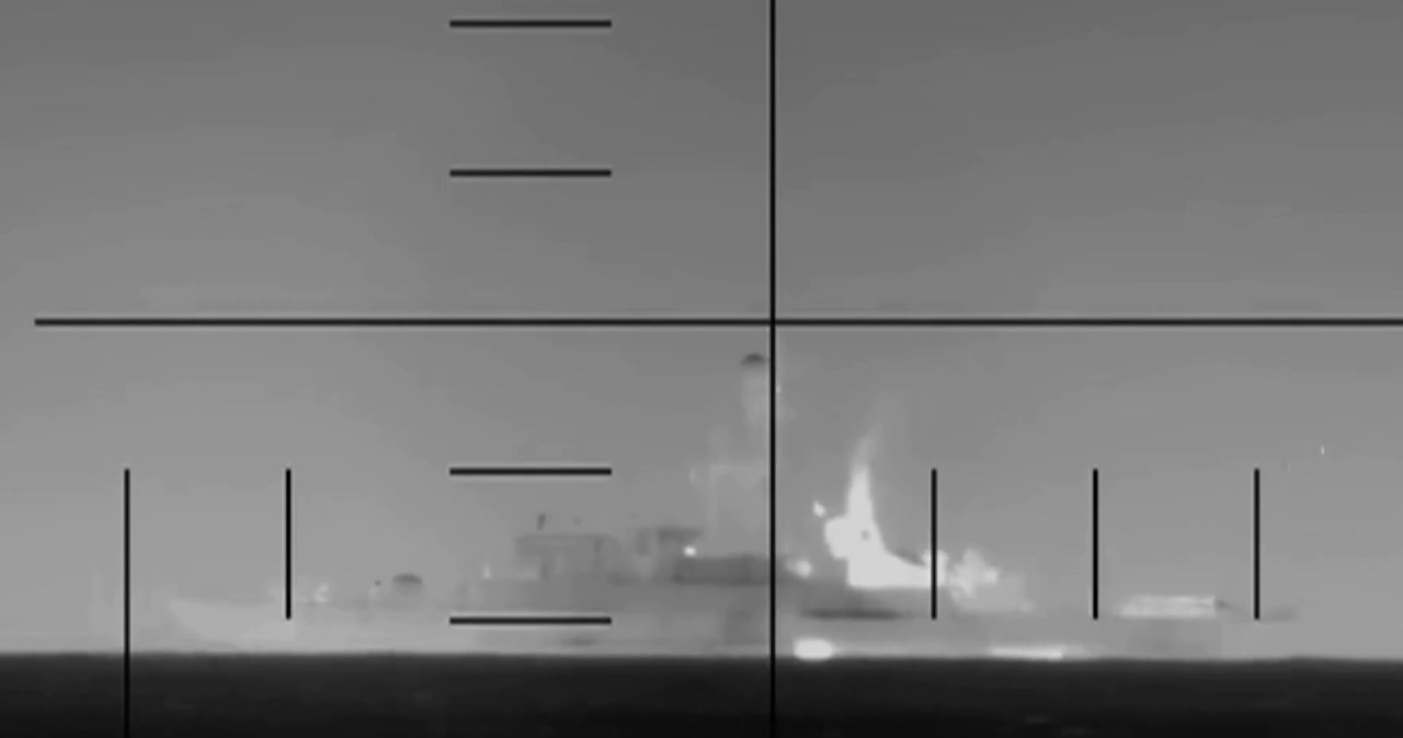 Torpeda Mk-48 w akcji. USA niszczy irański okręt wojenny