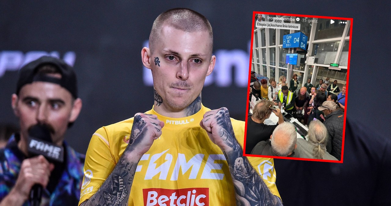 Gwiazdor chce wrócić do Polski, utknął na lotnisku. "Zarabiają na wojnie"