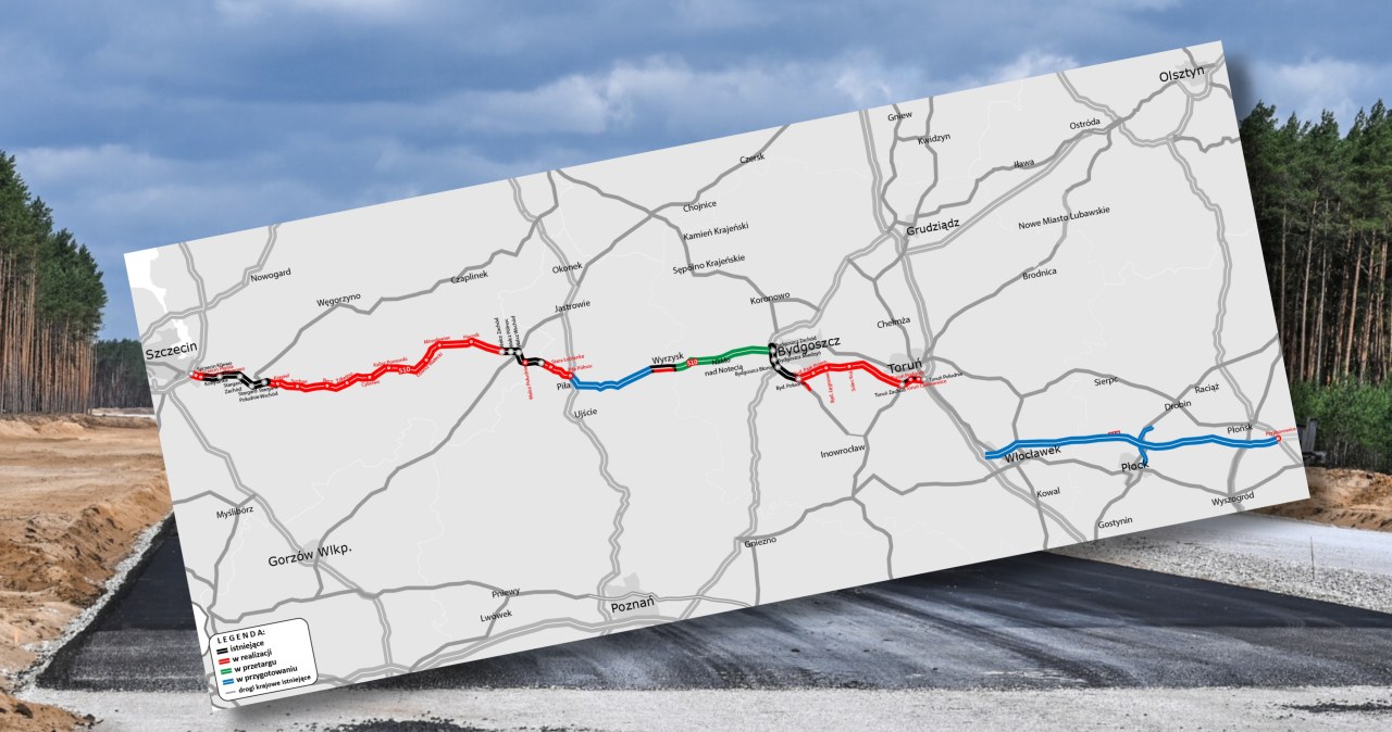 Zapadła decyzja ws. odcinka S10. 120 km ekspresówki za 8 mld zł