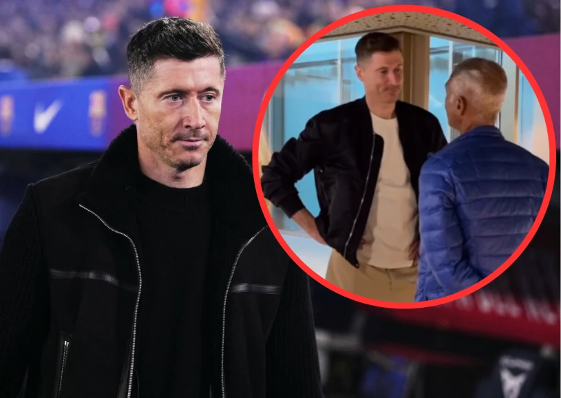 Postawił się nad Lewandowskim, a teraz taki krok. Spotkali się twarzą w twarz