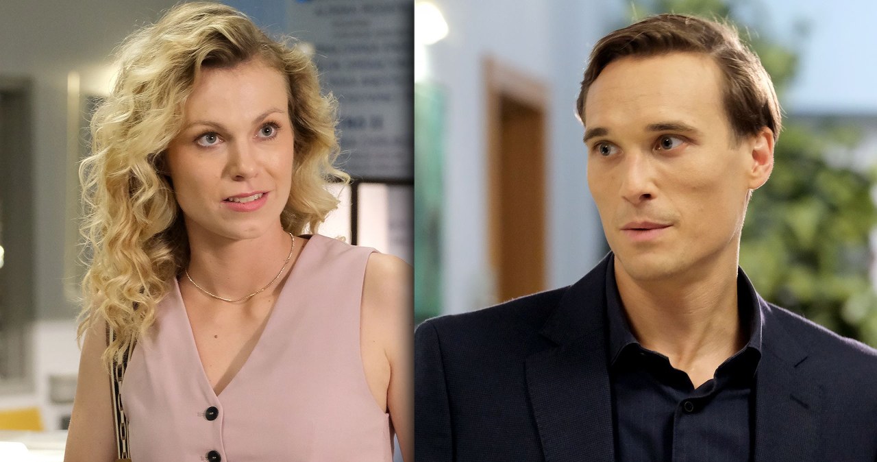 "M jak miłość": Olek coś przed nią ukrywa? Chodzi o kontakty z piękną stażystką