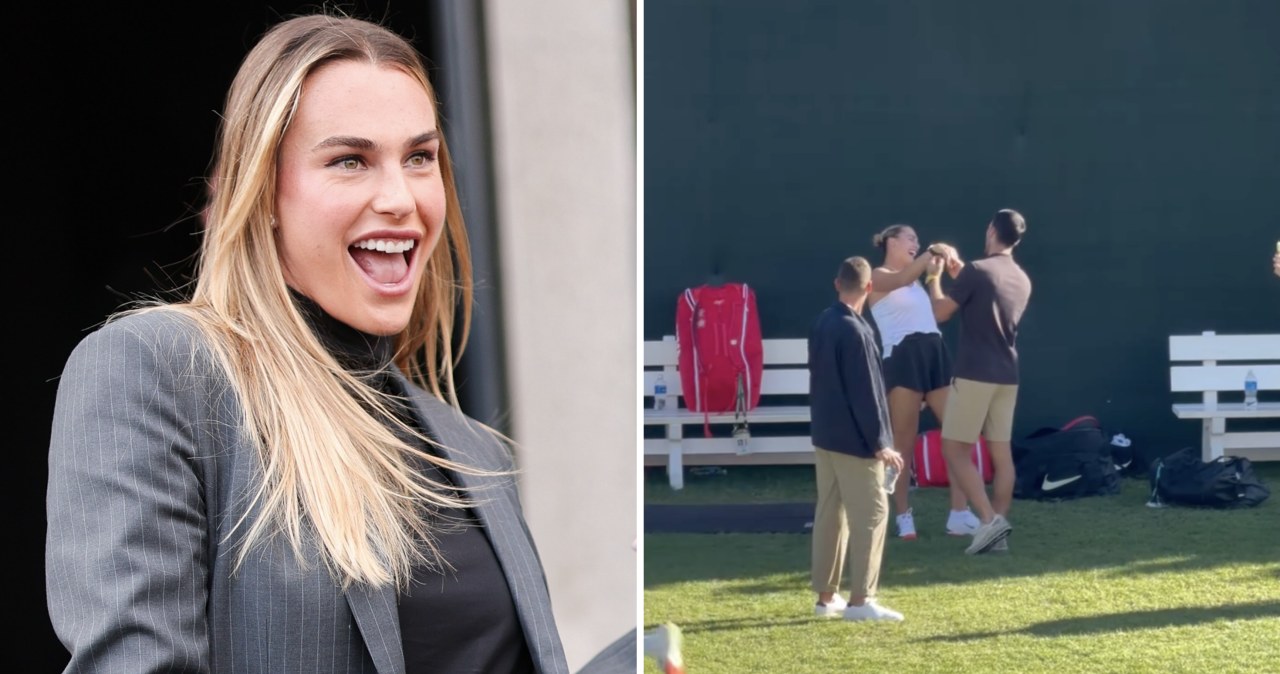 Zaręczyny Sabalenki, ale co się wydarzyło potem. Djoković wkroczył do akcji