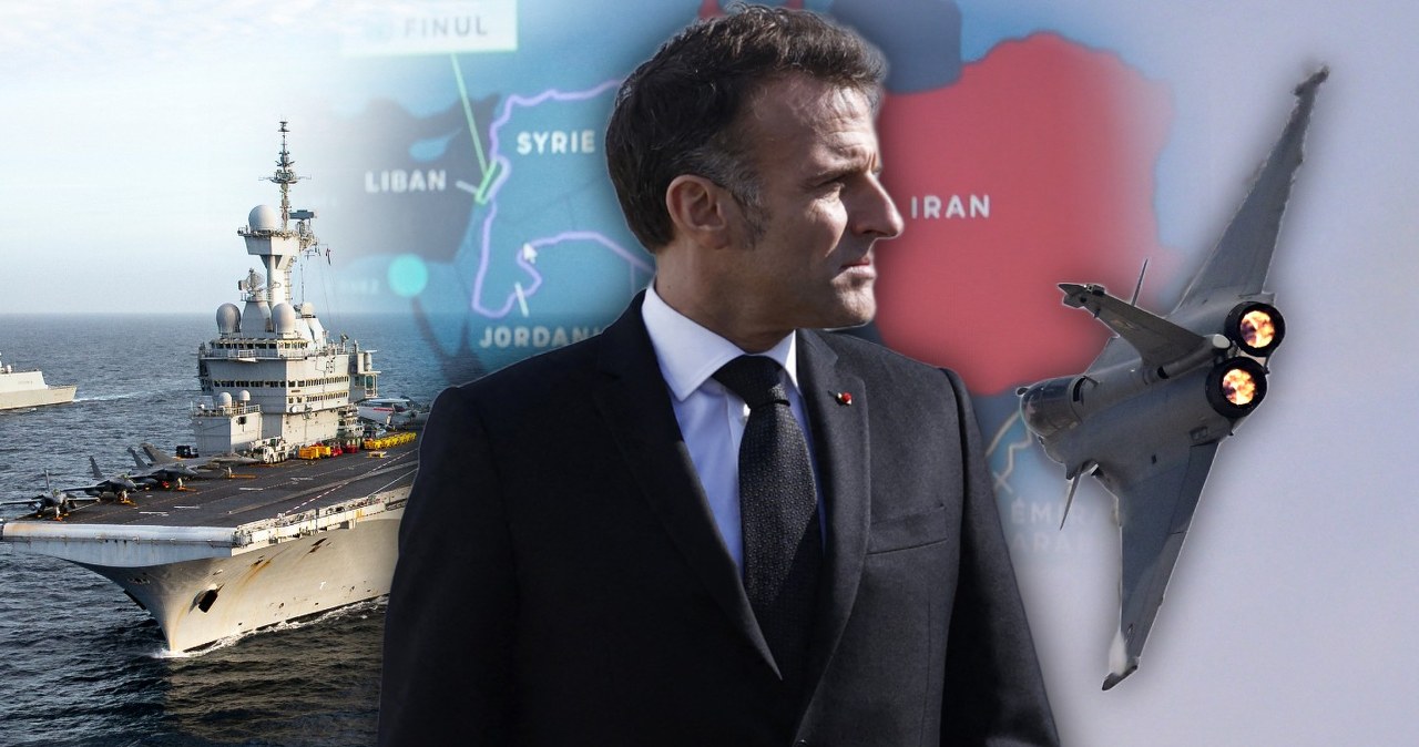 "Francja będzie bardzo ostrożna". Dwa cele Macrona na Bliskim Wschodzie