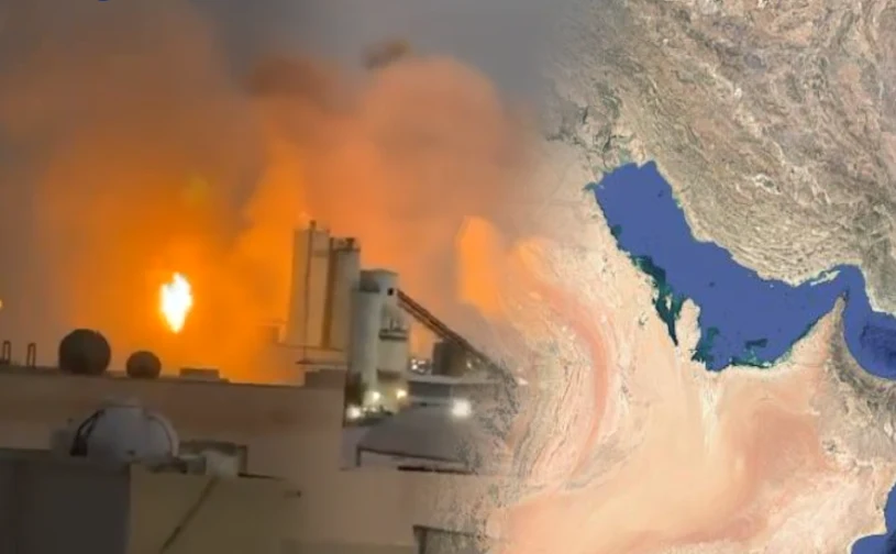 Iran uderzył w rafinerię w Bahrajnie. Nagranie obiegło sieć