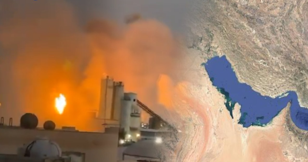 Iran uderzył w rafinerię w Bahrajnie. Nagranie obiegło sieć