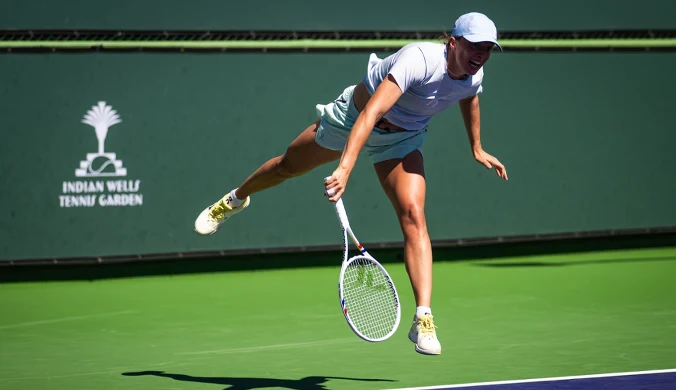 Indian Wells: O której Iga Świątek gra z Kaylą Day? [TRANSMISJA]