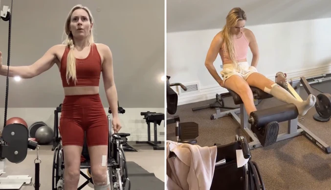 Vonn szokuje. Naprawdę zrobiła to kilka tygodni po wypadku