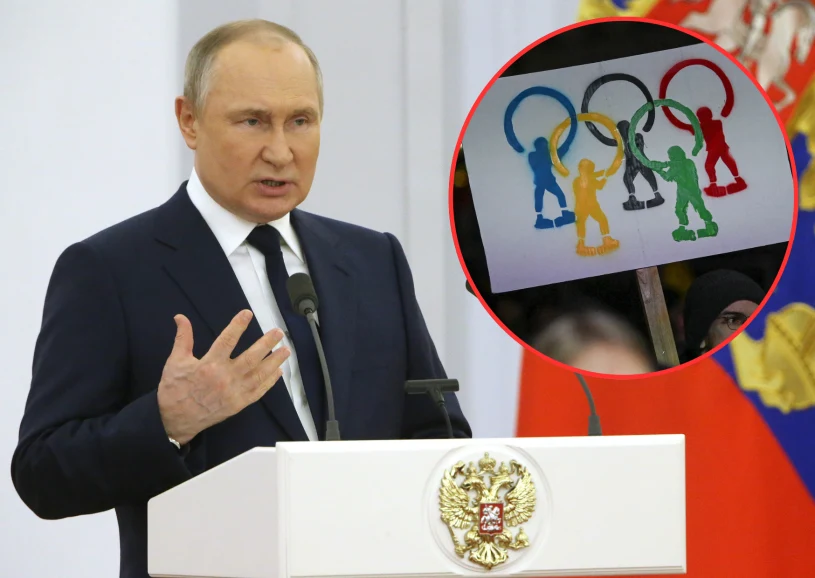 Na jaw wyszedł szokujący plan Rosji. Mogą posłać żołnierzy na... igrzyska