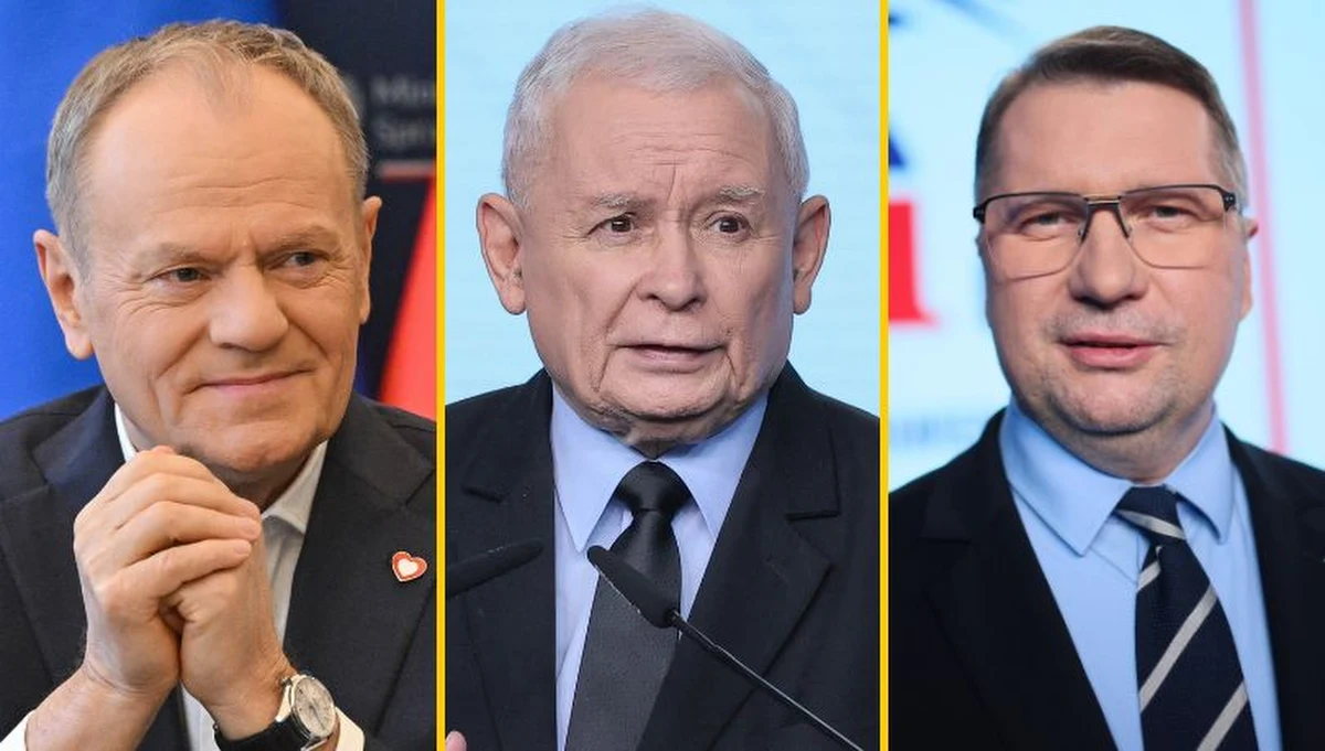 Premier Donald Tusk ocenił w sobotę, że w kolejnych wyborach parlamentarnych przeciwko Koalicji Obywatlskiej wystartują łącznie trzy Konfederacje. "Nie ma czego się bać, ale nie można ich lekceważyć" - stwierdził, odnosząc się do ogłoszonej w sobotniej w hali Sokół w Krakowie decyzji Jarosława Kaczyńskiego w sprawie kandydata PiS na premiera. Będzie nim Przemysław Czarnek. 