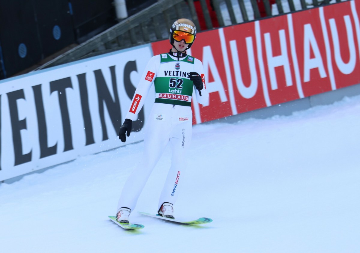 Kacper Tomasiak w formie. Był najlepszy wśród Polaków w Lathi