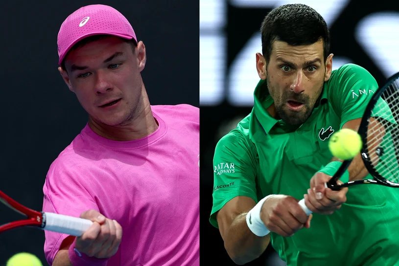 Trzysetowy bój Majchrzaka z Djokoviciem. Pasjonujące widowisko