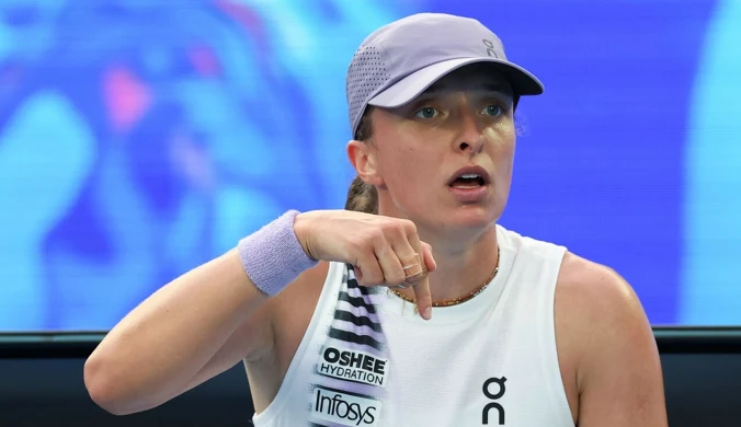 Było 1:5 Świątek w drugim secie ze 187. rakietą świata. Tie-break na koniec