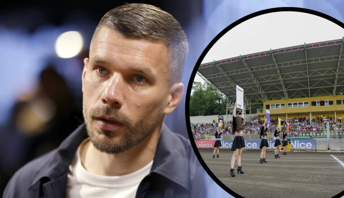 Po tych słowach Podolskiego tylko się uśmiechnął. Padła też jasna deklaracja