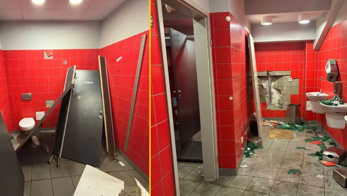 Widzew Łódź w pierwszym meczu pod wodzą nowego szkoleniowca Alaksandara Vukovicia odniósł cenne zwycięstwo przed własną publicznością z broniącym tytuł mistrza Polski Lechem Poznań 2:1. Wygrana pozwoliła Łodzianom, będącym w poważnym kryzysie, co najmniej na kilkanaście godzin opuścić strefę spadkową. O samym meczu mówi się jednak niewiele. Wszystko przez zachowanie pseudokibiców "Kolejorza", którzy zdemolowali toalety. Straty, jakie klub poniósł, operator stadionu wyceni prawdopodobnie na kwotę kilkuset tysięcy złotych - dowiedział się RMF24 od rzecznika prasowego Widzewa Łódź, Jakuba Dyktyńskiego. 