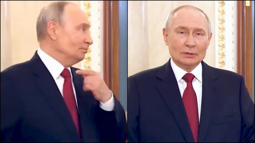 Wpadka Putina. Pracownicy Kremla opublikowali niewłaściwe nagranie