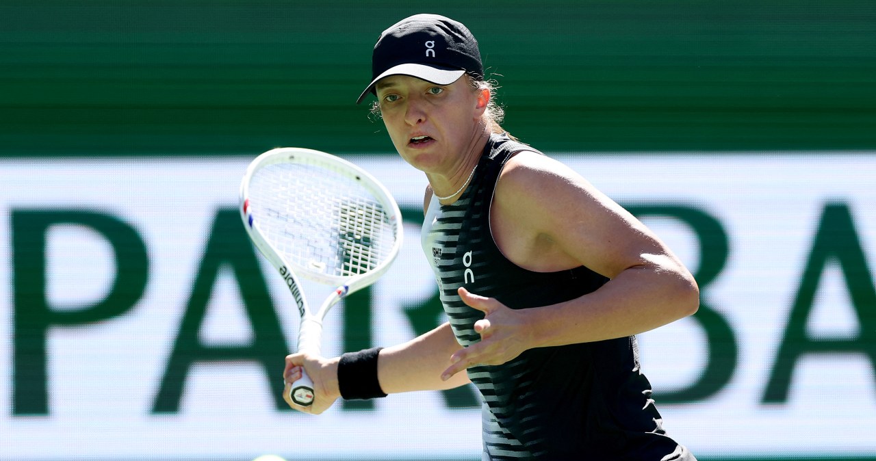 Indian Wells: O której Iga Świątek gra z Marią Sakkari? [TRANSMISJA]