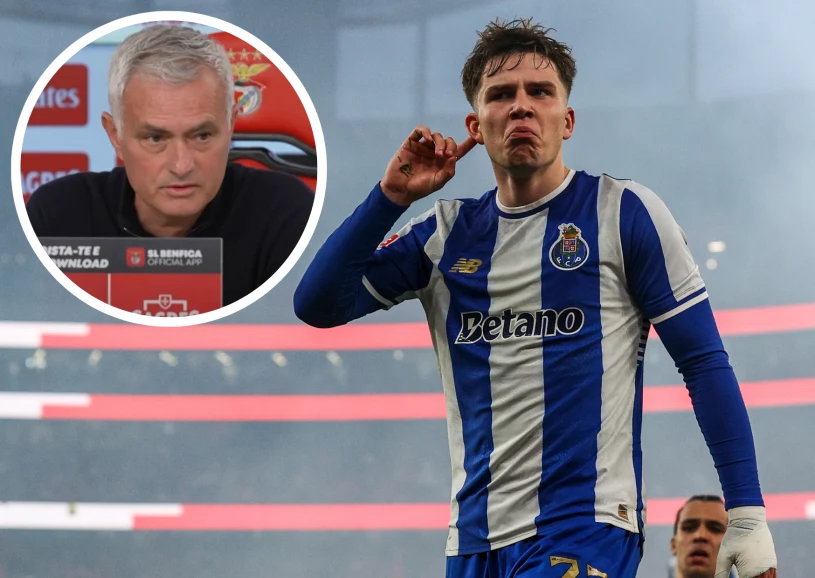 Piękny gol Pietuszewskiego, ostra reakcja Mourinho. "Absurdalne"