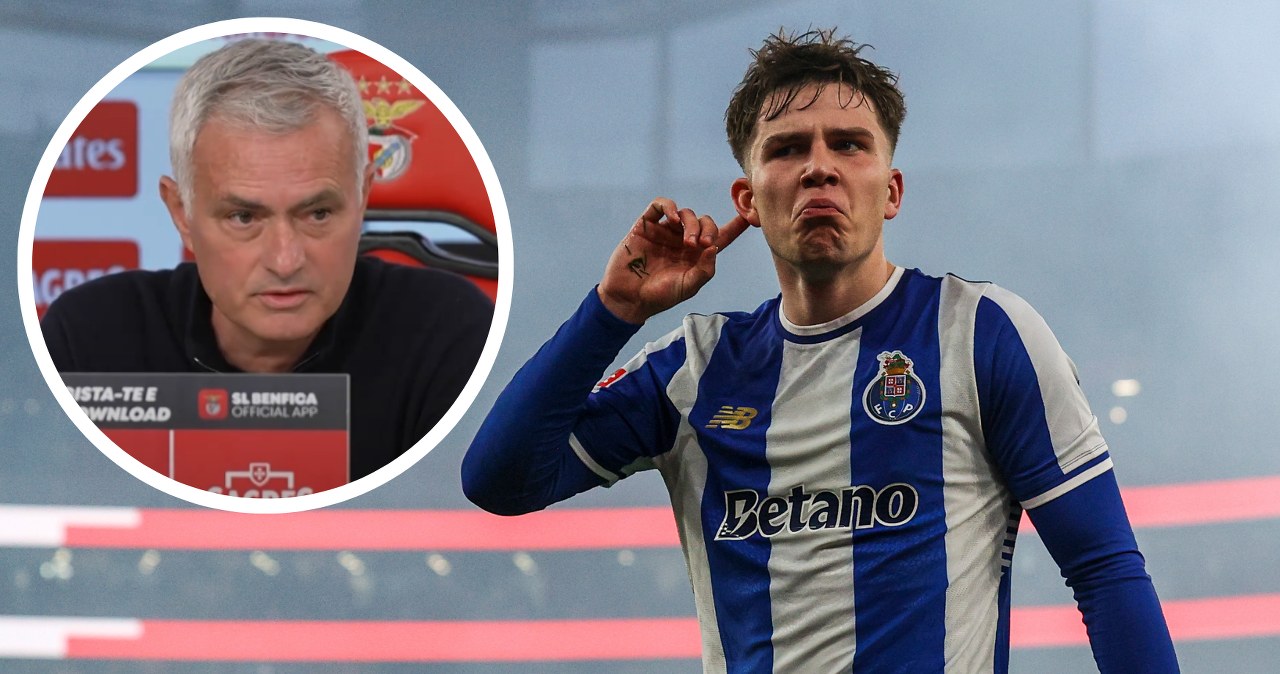 Piękny gol Pietuszewskiego, ostra reakcja Mourinho. "Absurdalne"