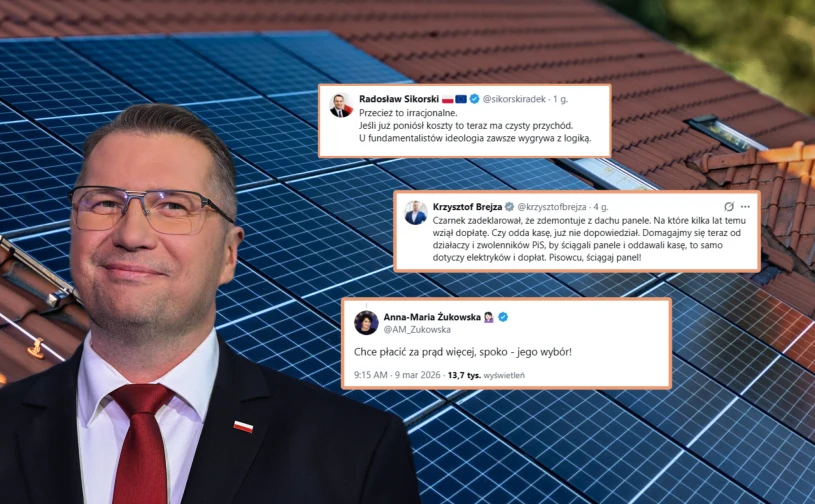 "PiS-owcu, ściągaj panel". Deklaracja Czarnka wywołała dyskusję