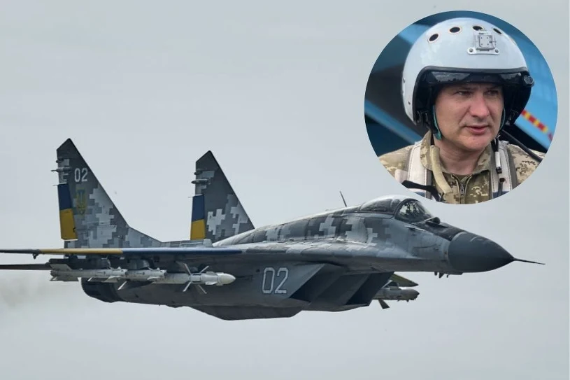 "Nie był zwykłym dowódcą". "Bohater Ukrainy" zginął w walce powietrznej