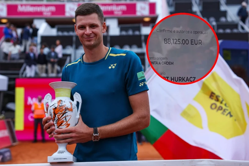 To było wielkie zwycięstwo Hurkacza, a to nie koniec. Przelew na środku kortu