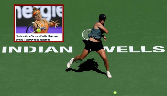 Świątek zeszła z kortu, a Czesi ruszyli do ataku. "Okrutne"