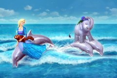 Barbie: Delfiny z magicznej wyspy