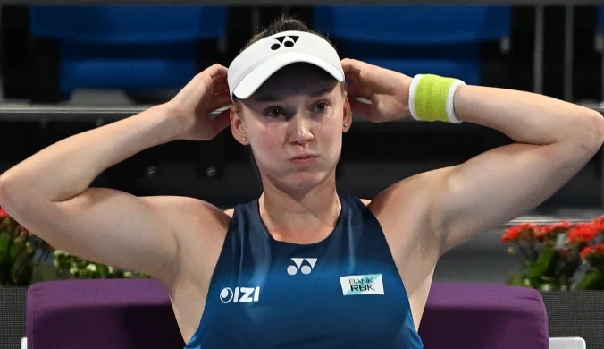 Przedwczesny koniec meczu Rybakiny. Przykre sceny w Indian Wells