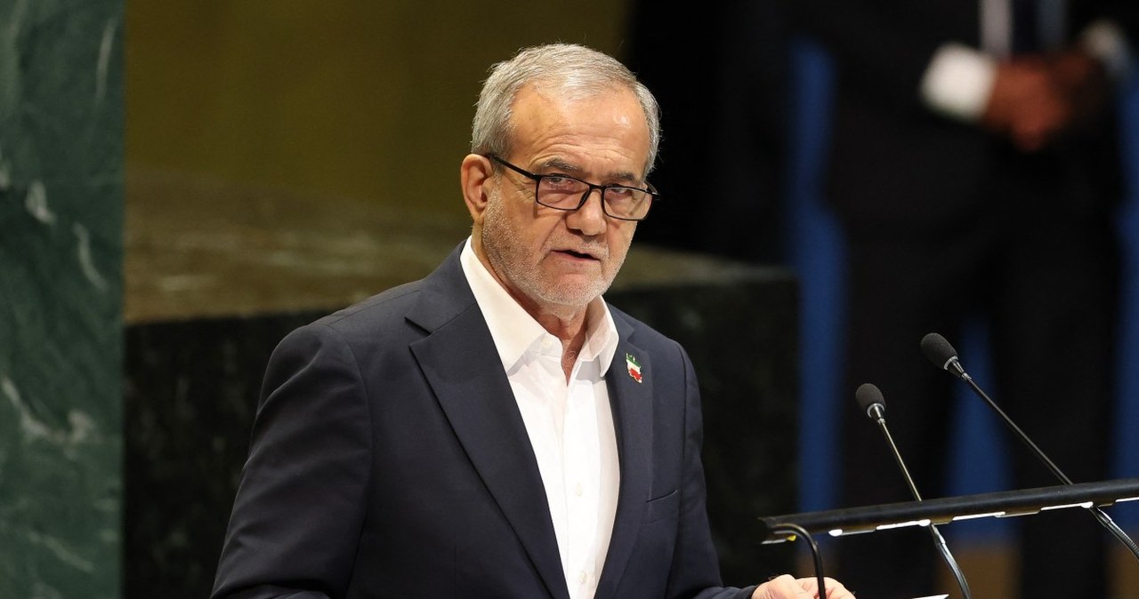 Iran. Prezydent Masud Pezeszkian postawił trzy warunki rozejmu