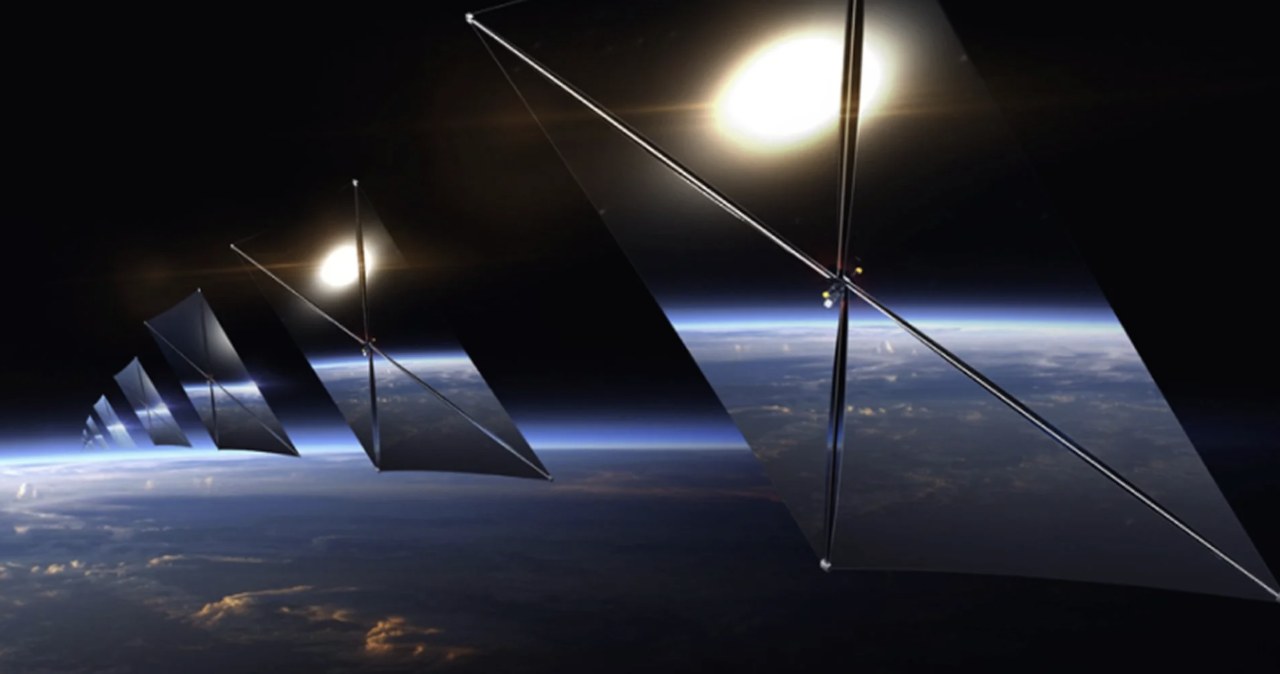 Tysiące luster na orbicie. Startup chce "sprzedawać" światło słoneczne