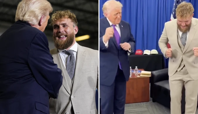 Jake Paul naprawdę to zrobił, poruszenie wokół Trumpa. "Klaun"