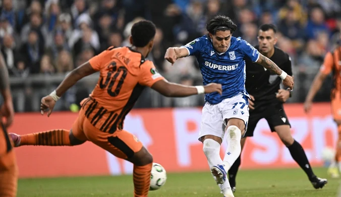 Koszmar Lecha w Poznaniu, potem zagranie Pereiry. Kosmiczny gol zamknął mecz