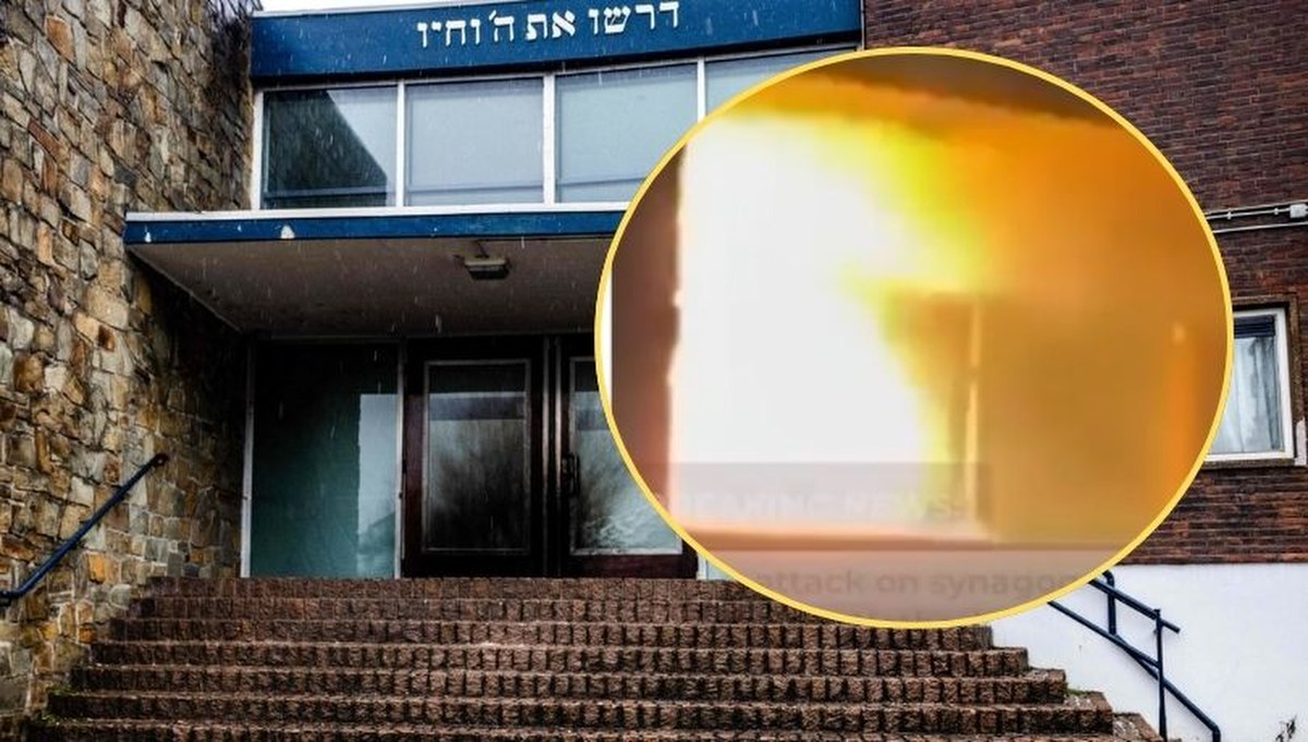 Pożar i eksplozja przed synagogą. Alarm w Rotterdamie