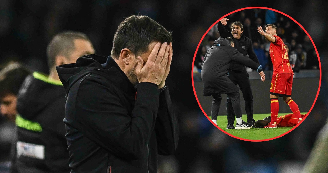 Dramat w meczu Serie A. Kolega Polaka nagle osunął się na ziemię