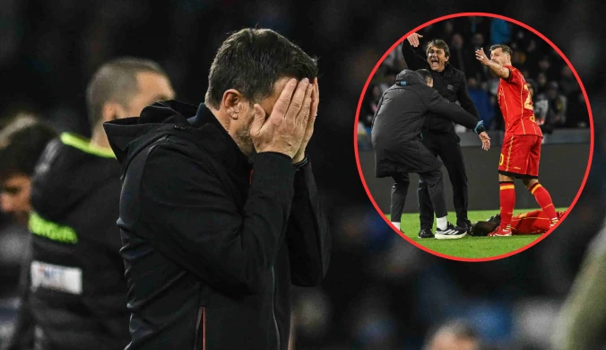 Dramat w meczu Serie A. Kolega Polaka nagle osunął się na ziemię