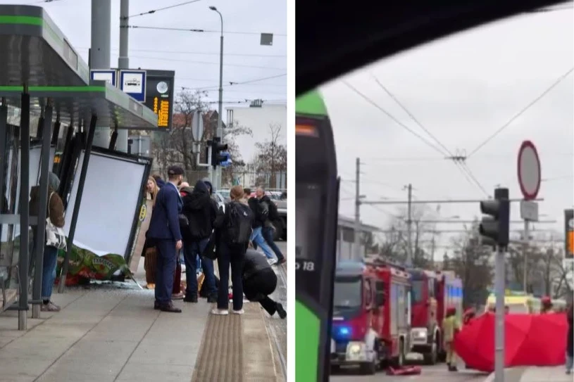 Groźny wypadek w Poznaniu. Ranna 25-latka w ciężkim stanie
