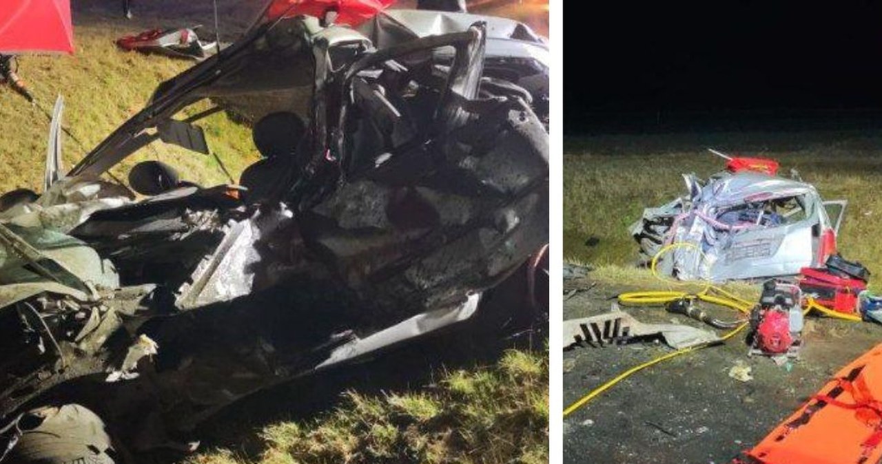 Marwice. Tragiczny wypadek na DW119, dwie osoby nie żyją Marwice. Tragiczny wypadek na DW119, dwie osoby nie żyją