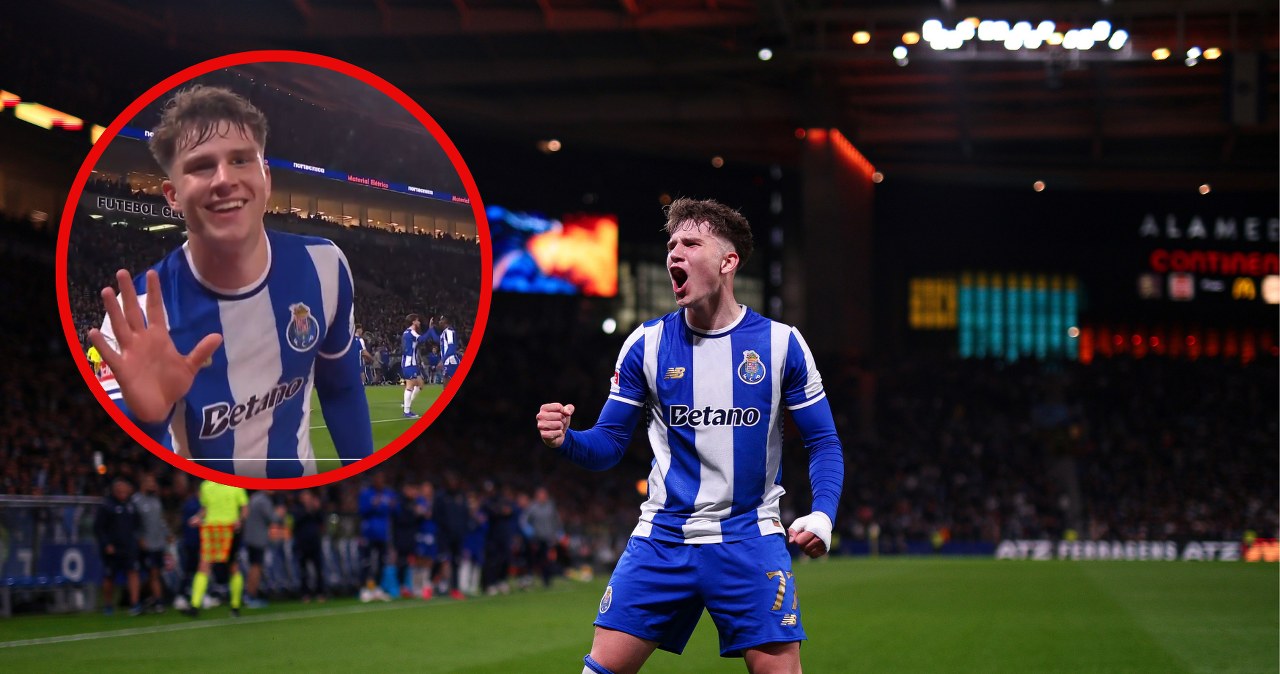 Kapitalne trafienie Pietuszewskiego. Sceny w Porto, szaleństwo 17-latka