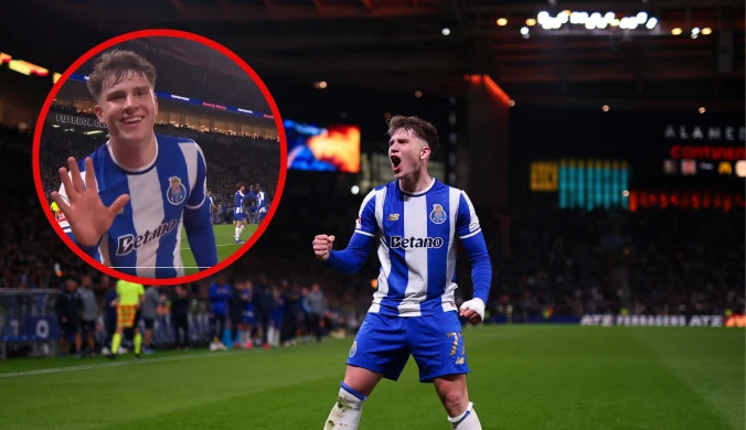 Kapitalne trafienie Pietuszewskiego. Sceny w Porto, szaleństwo 17-latka