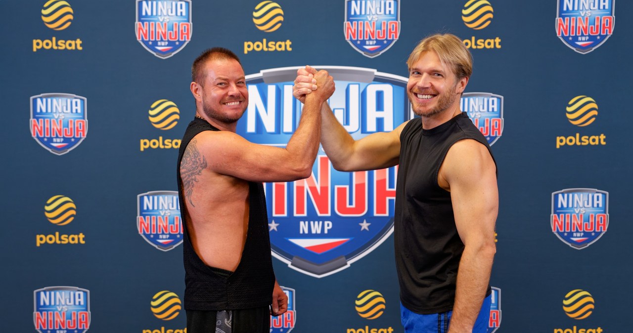 Bartek Wrona z Just 5 i Tomasz Ciachorowski na torze Ninja w Polsacie!