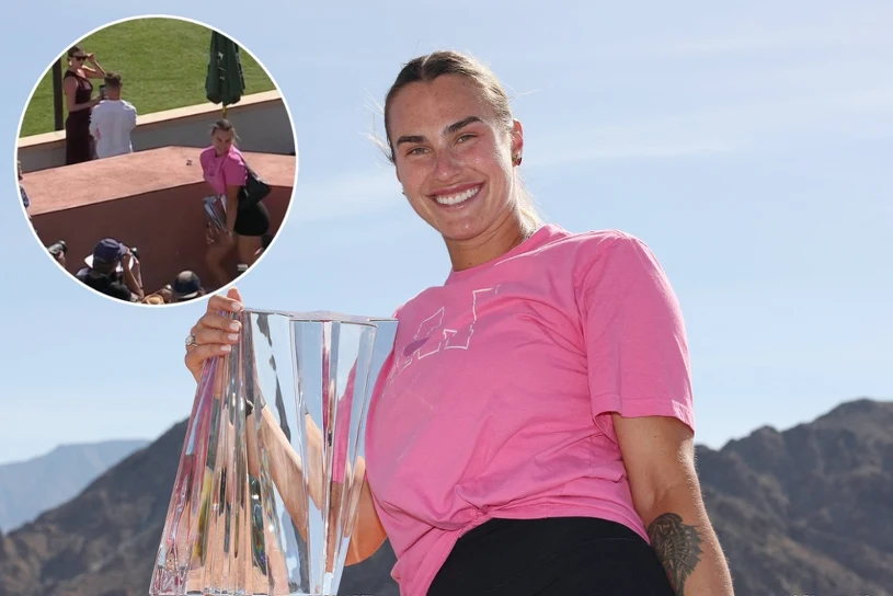 Aryna Sabalenka w centrum uwagi i nagle zwrot. Polka "skradła show"