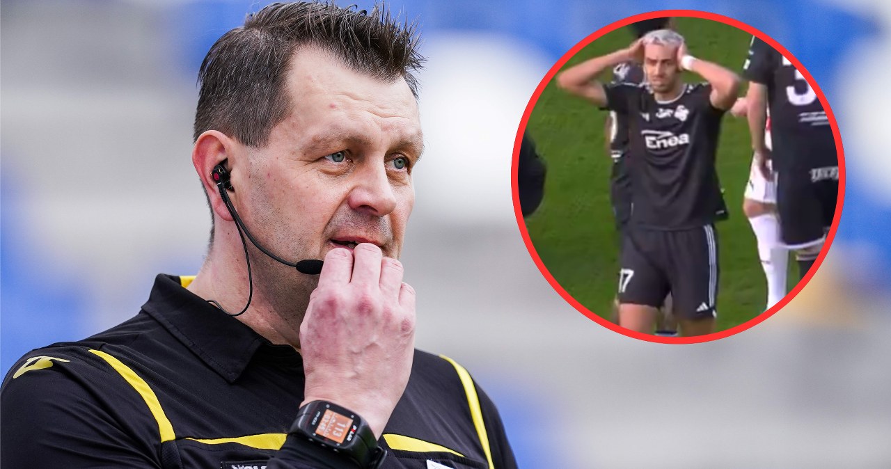 Sędziował mecz Barcy, ale takich scen nie widział. To rekord Ekstraklasy