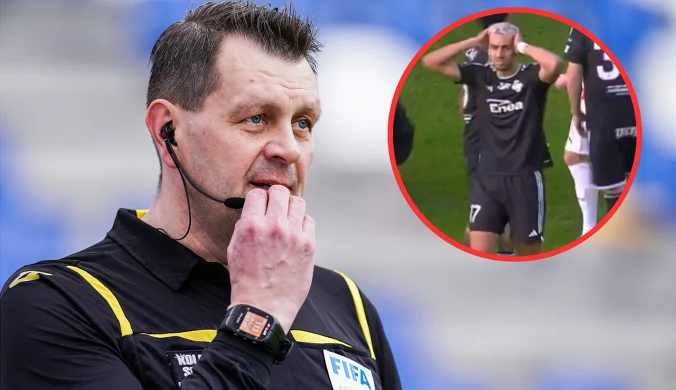 Sędziował mecz Barcy, ale takich scen nie widział. To rekord Ekstraklasy