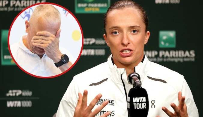 Ojcu Igi puściły nerwy. Jest gorąco. Ujawniono treść rozmowy telefonicznej