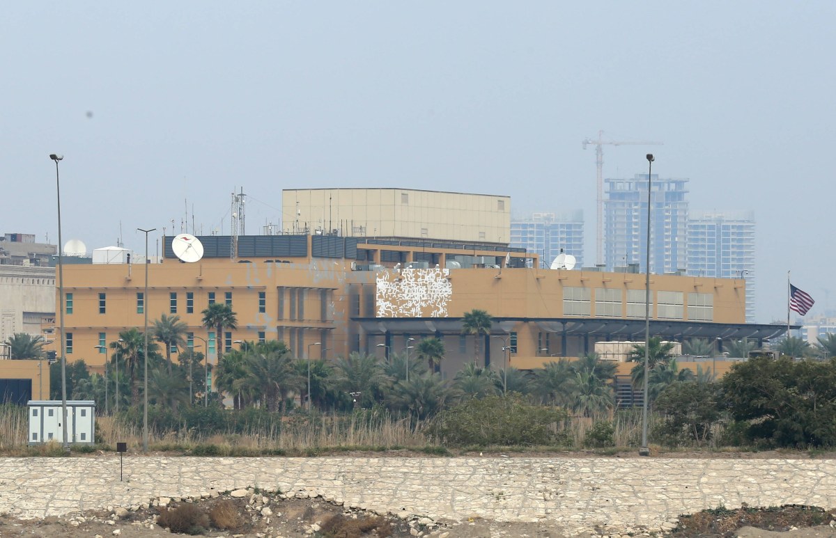 Atak na ambasadę USA w Bagdadzie. "Najintensywniejszy od początku wojny"