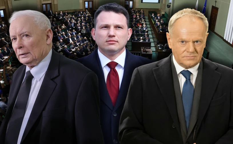 Jaka partia na podium w Sejmie? Nowy sondaż Polsat News