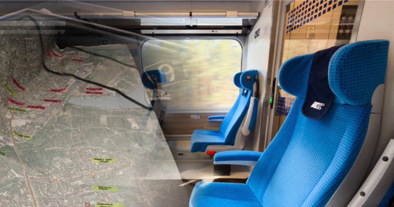 Tajne mapy w pociągu w Polsce. Skandal z udziałem amerykańskiego generała