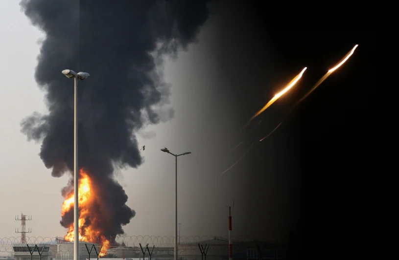 Iran wystrzelił rakiety i drony. Potężne eksplozje na Bliskim Wschodzie