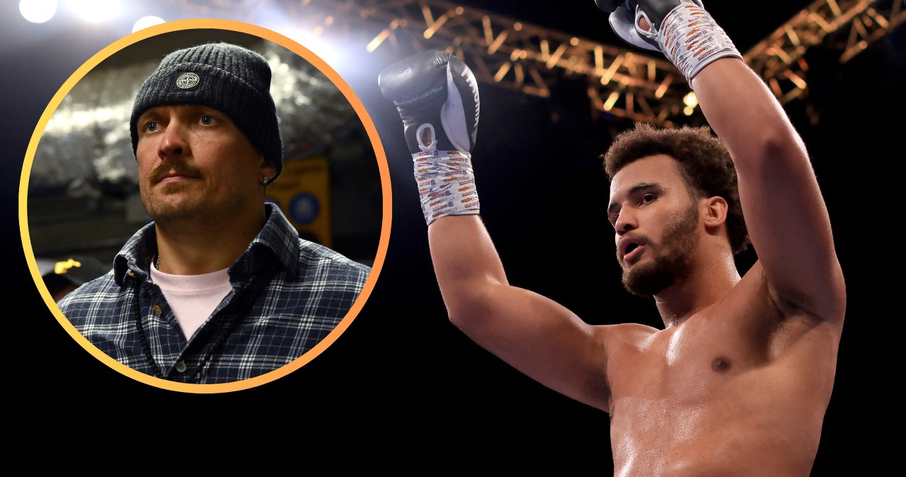 Szermierka Usyka z 21-latkiem. Atmosfera już podgrzana. "To nieprawda"